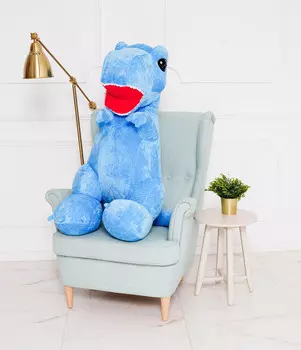 Мишка Густав Тедди, Динозавр Эди, Синий, 160 см Mi Gustaw