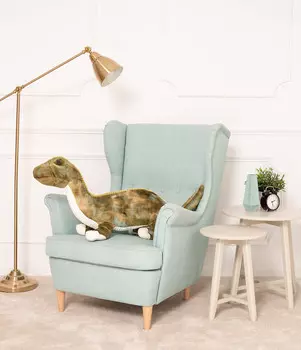 Мишка Густавус Тедди, динозавр Ларго, зеленый, 110 см. Mi Gustaw