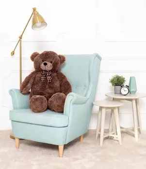 Мишка Тедди Густав, Медведь Буэно, коричневый, 100 см Mi Gustaw