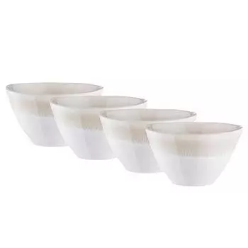 Миска атлантис набор из 4 шт. Butlers, бежевый