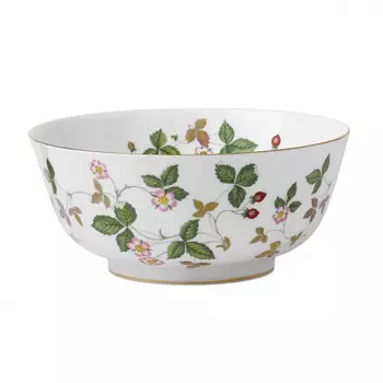 Миска Дикая клубника около 25 см Wedgwood, красочный