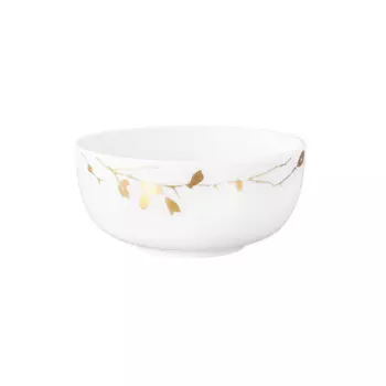 Миска для хлопьев Liberty Golden Rose Hip, 15 см Seltmann Weiden, белое золото