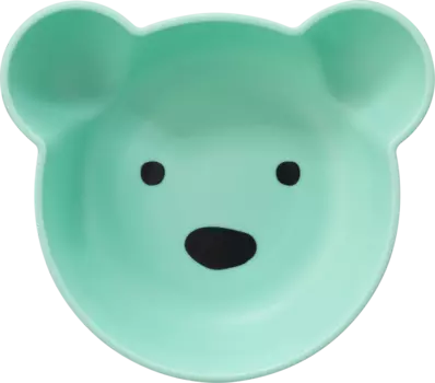 Миска для каши бирюзовая 1 шт. babylove