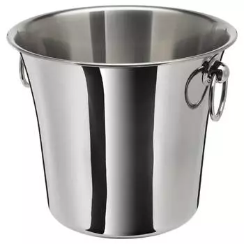Миска для охлаждения вина Ikea Soldrankt 24 см, серебрянный