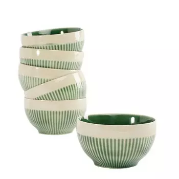 Миска elice (набор из 6 шт.) Mica Decorations, зеленый