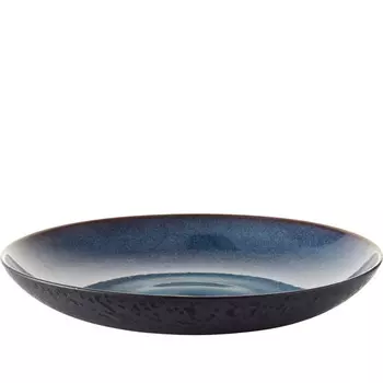 Миска Gastro черная/темно-синяя d: 40 см Bitz, голубовато-черный