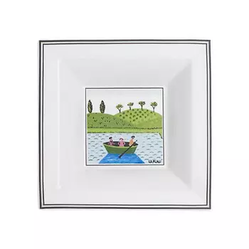 Миска квадратная Design Naif Gifts 14x14 см Villeroy & Boch, красочный