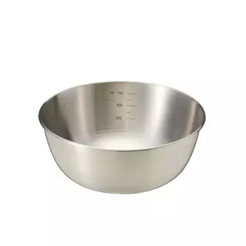 Миска Muji металлическая, серебряный