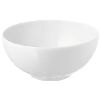 Миска, округлой формы, белая, 16 см, IKEA 365+ IKEA