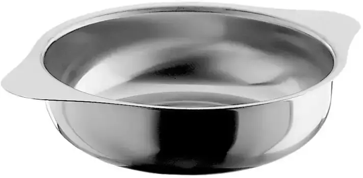Миска PINTINOX "Профессиональная", нержавеющая сталь 18/10, для гарниров, с двумя ручками, можно мыть в посудомоечной машине 20 см, цвет edelstahlfarben