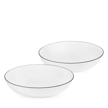 Миска Richard Brendon Line Medium Coupe, набор из 2 шт, белый