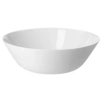 Миска сервировочная, белая, 23 см, OFTAST IKEA