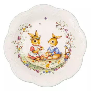 Миска Spring Fantasy для пикника средняя 24 см Villeroy & Boch, красочный