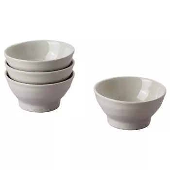 Миска, светло-серо-бежевый, 12 см, SANDSKDDA IKEA