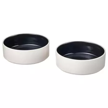 Миска, темно-серая, 15 см, OMBONAD IKEA