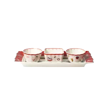 Миска Toy's Delight Villeroy & Boch, красно-белый