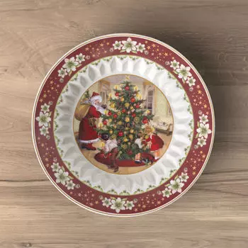 Миска Toy's Fantasy большая, подарки 25х4,5см Villeroy & Boch, красочный
