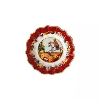 Миска Toy's Fantasy на ножке маленькая, подарки 14,5х14,5х7,5см Villeroy & Boch, красочный