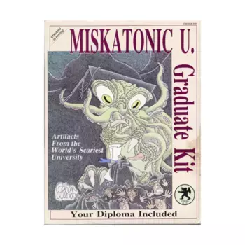 Miskatonic U. Graduate Kit, Call of Cthulhu - Memorabilia & Merchandise (Chaosium 1st-5.5 Editions), мягкая обложка