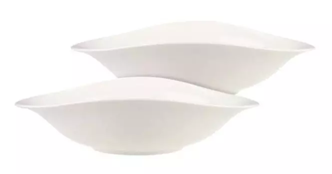 Миски для пасты vapiano, набор из 2 шт. Villeroy & Boch, белый