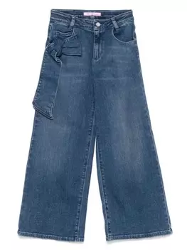 Miss Blumarine широкие джинсы, синий