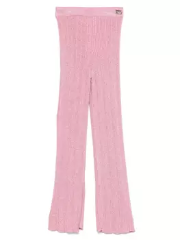 Miss Blumarine трикотажные брюки, розовый