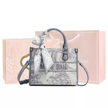 MISS GAIL Сумка через плечо из искусственной кожи, обычная женская, синяя