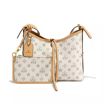 Miss Gail Женская сумка через плечо, Темно коричневый