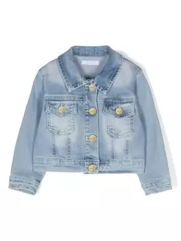 Miss Grant джинсовая куртка с вырезами, синий