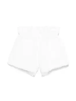 Miss Grant Kids джинсовые шорты, белый