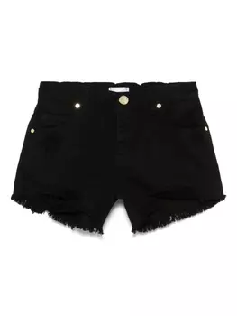 Miss Grant Kids джинсовые шорты, черный