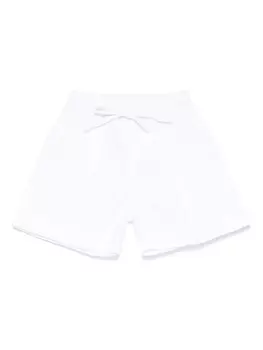 Miss Grant Kids габардиновые шорты, белый