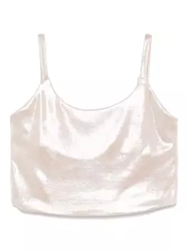 Miss Grant Kids ламинированный топ, нейтральный