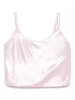 Miss Grant Kids ламинированный топ, розовый