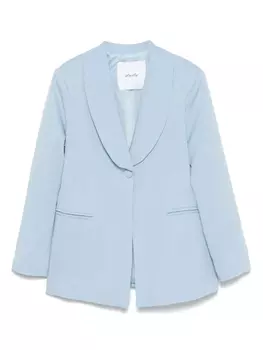 Miss Grant Kids однобортный блейзер, синий