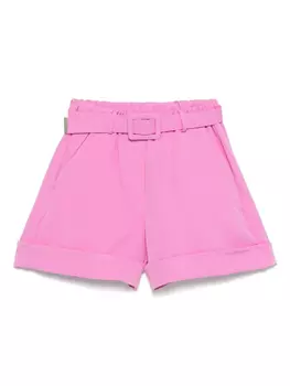 Miss Grant Kids шорты с поясом, розовый