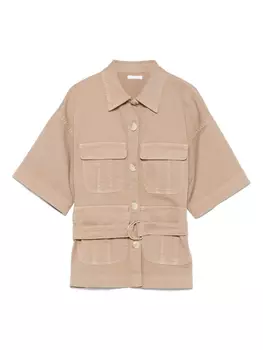 Miss Grant Kids тренч с поясом, нейтральный