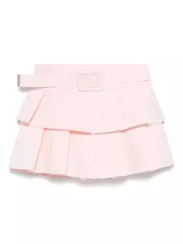 Miss Grant Kids юбка-шорты со складками, розовый