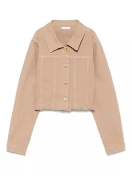 Miss Grant Kids укороченная куртка, нейтральный