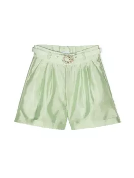 Miss Grant шорты с поясом, зеленый