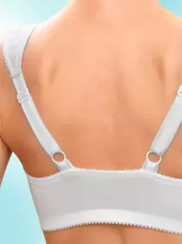 MISS MARY Бюстгальтер без косточек, белый