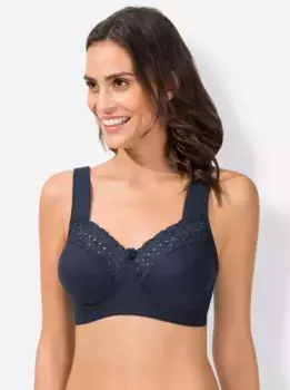 MISS MARY рельефный бюстгальтер, цвет морской волны