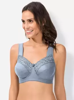 MISS MARY рельефный бюстгальтер, синий