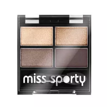 Miss Sporty Четырехкратные тени для век Studio Color Quattro Eye Shadow 403 Smoky Brown Eyes 5 г