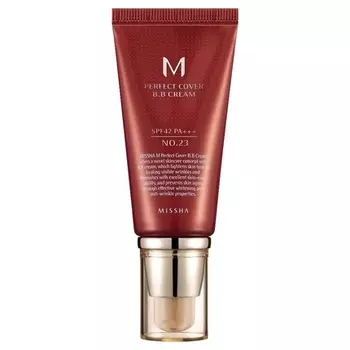 Missha M Perfect Cover No.23 SPF 42/PA+++ BB-крем натуральный бежевый 1,7 унции