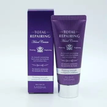 MISSHA Total Repairing Hand Cream 60 мл Укрепляющий Осветляющий Увлажняющий K-Beauty