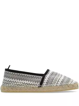 Missoni эспадрильи с узором зигзаг, серый