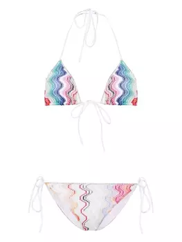 Missoni бикини Wave, серебристый