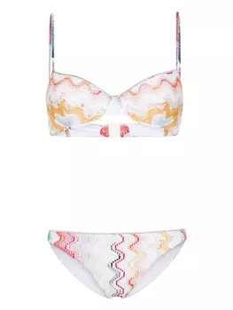 Missoni бикини Wave, серебристый