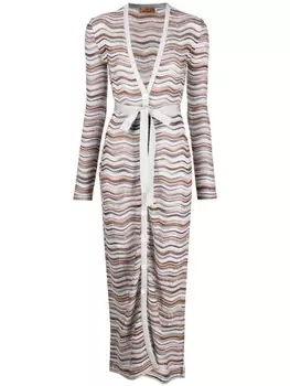 Missoni длинный кардиган, серый